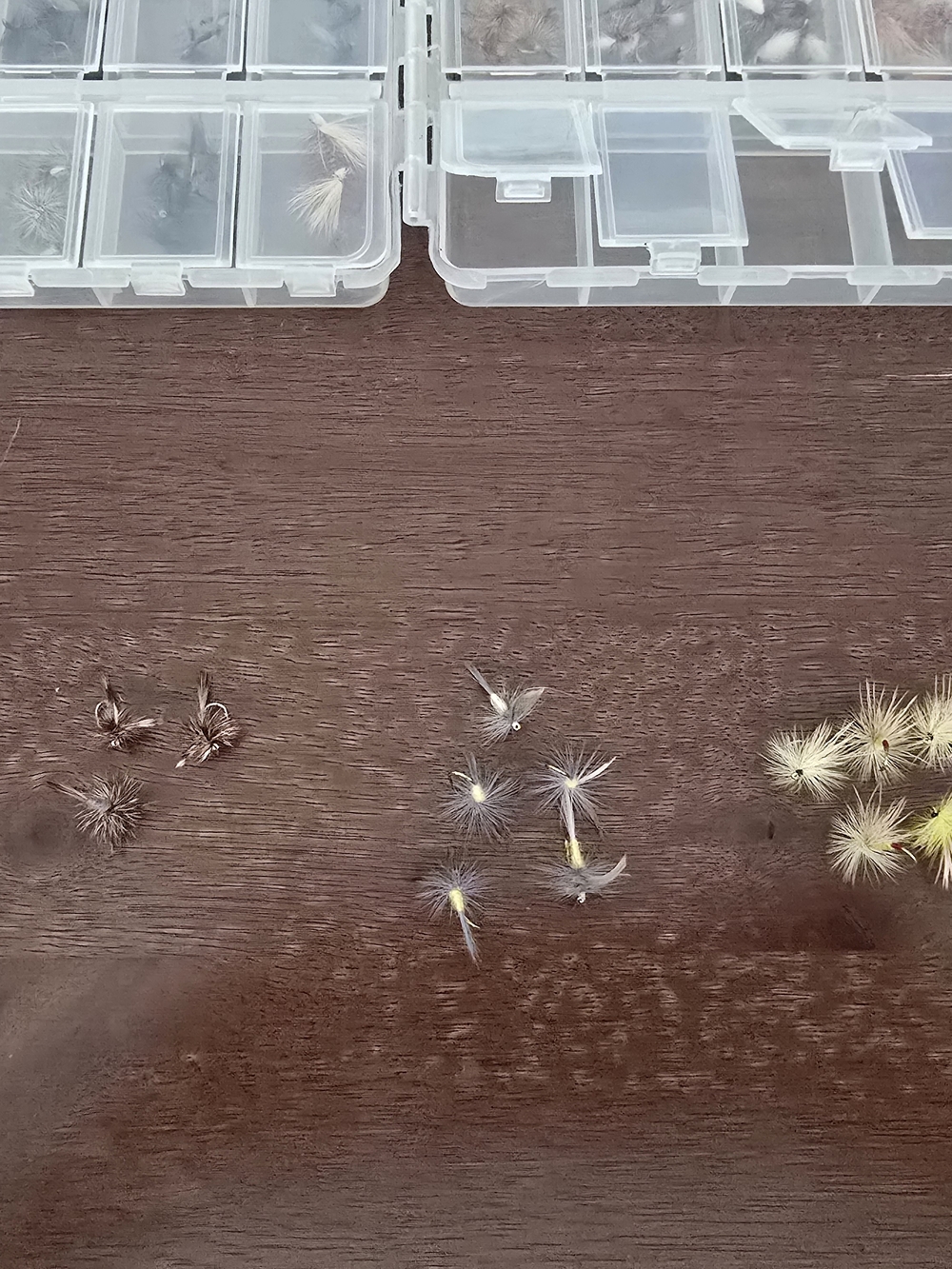 Assorted Fly Tying Hackle Feathers - Natural Brown, Cream, Yellow